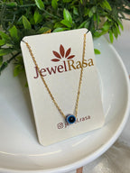 Elegant minimal charm necklace, every day sophistication